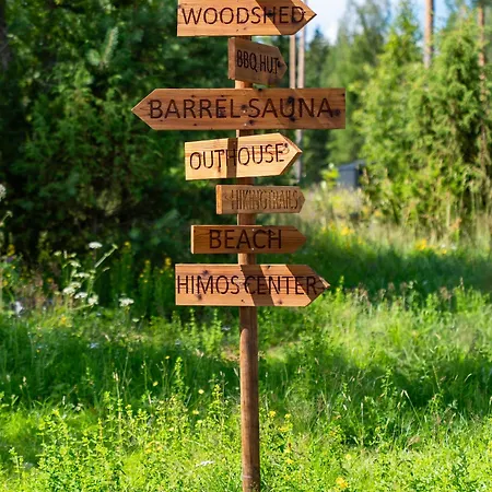 Himos Stonelake - Two Saunas And A Hot Tub Villa Jämsä