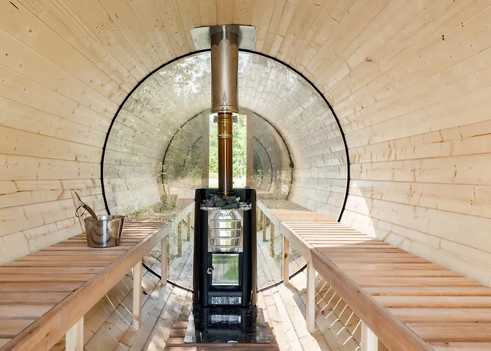 Himos Stonelake - Two Saunas And A Hot Tub וילה Jämsä